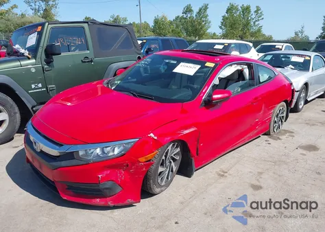 2017 Honda Civic Lx-P z USA, uszkodzony, nr VIN 2HGFC4B01HH305618